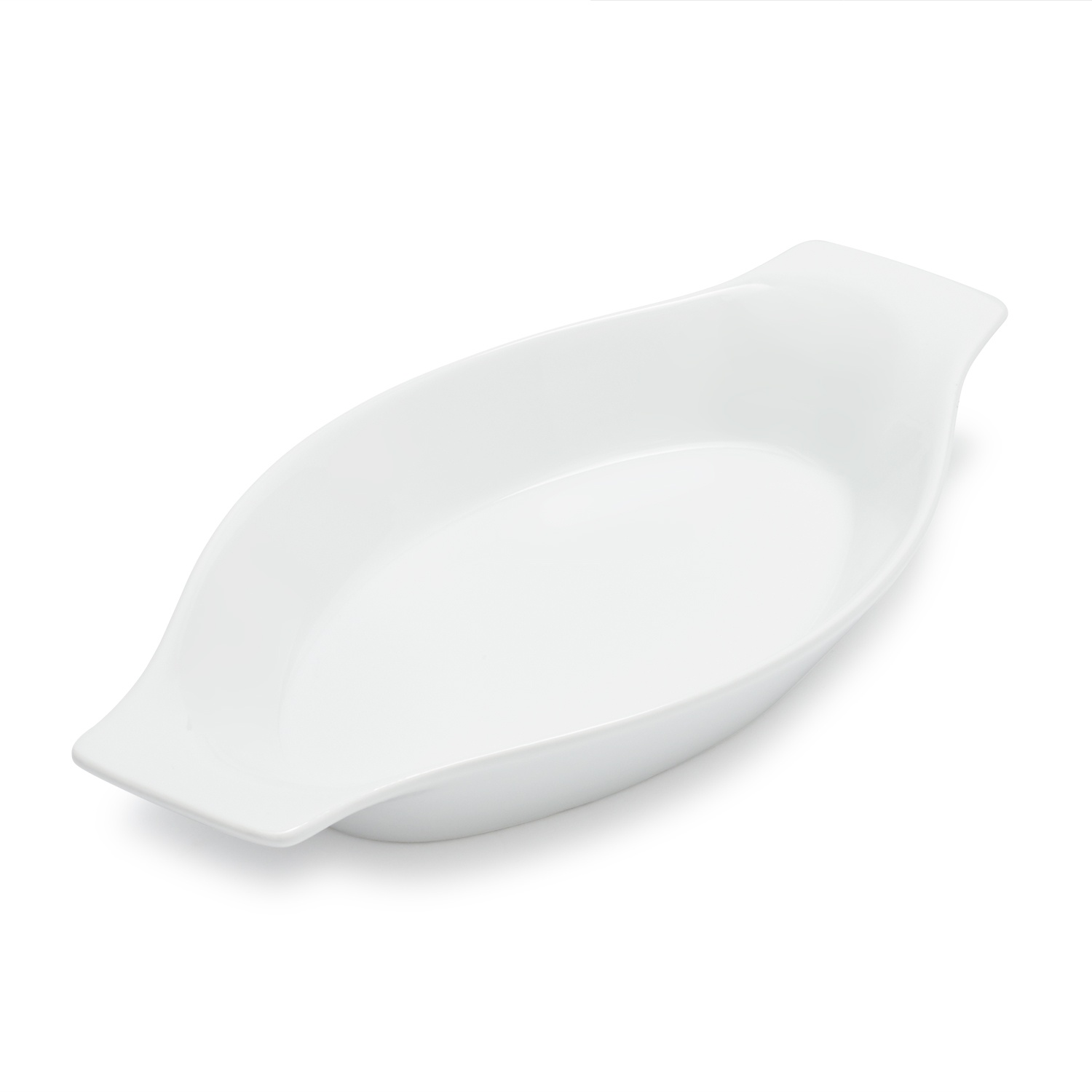 slide 1 of 1, Sur La Table Porcelain Oval Gratin Dish, 10 in