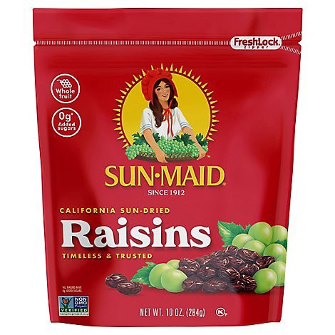slide 1 of 1, Sun-Maid Raisins Natural California - 10 Oz, 10 oz