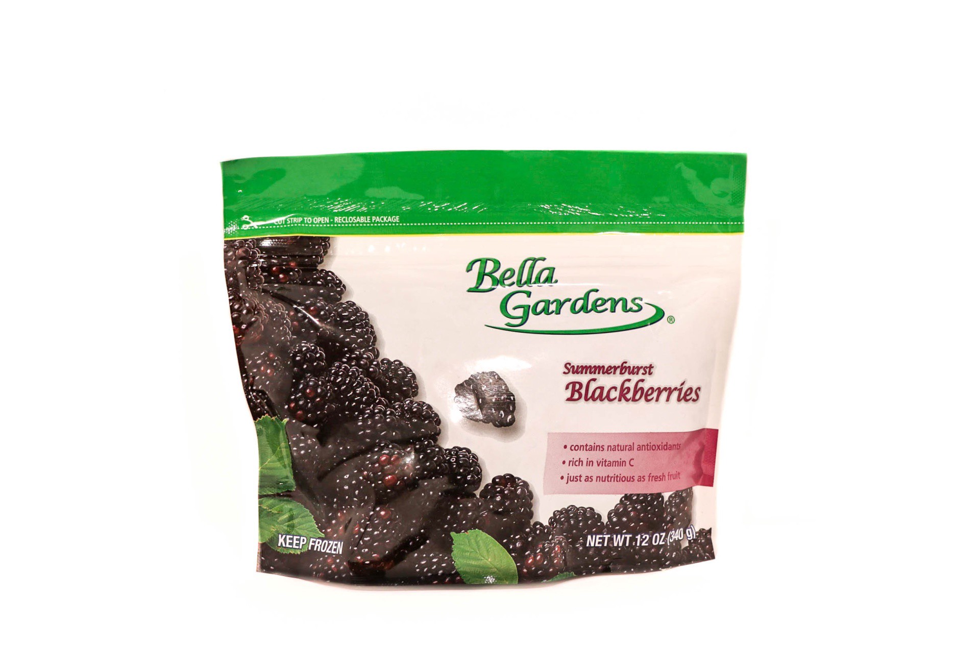 slide 1 of 1, Bella Gardens Frozen Blackberries, 12 oz