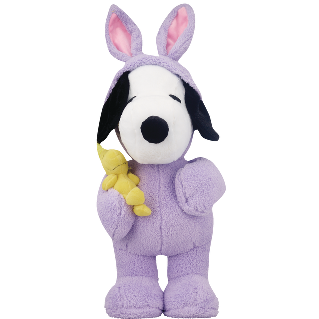 slide 1 of 1, PEANUTS Easter Greeter Snoopy And Woodstock, 1 ct