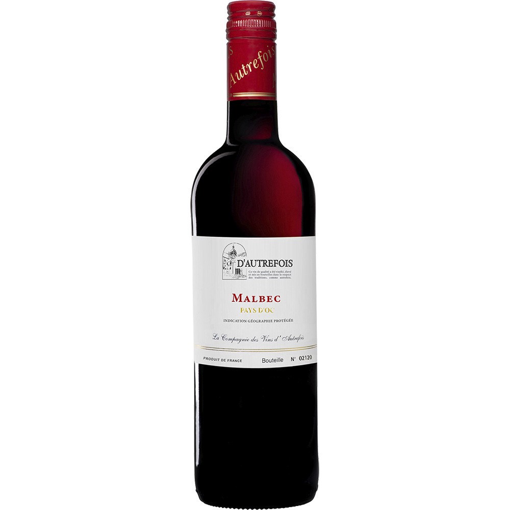 slide 1 of 1, D'autrefois Malbec, 750 ml