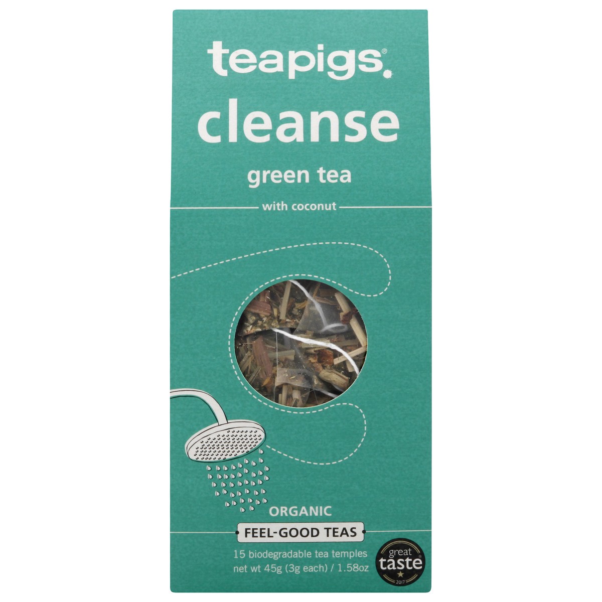 slide 1 of 9, teapigs Green Tea 15 ea, 15 ct