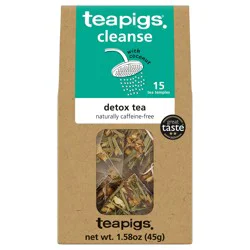 teapigs Cleanse Tea - 15 x 3g Tea Temples
