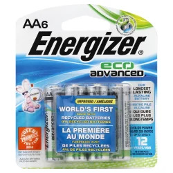 Energizer EcoAdvanced AA Batteries
