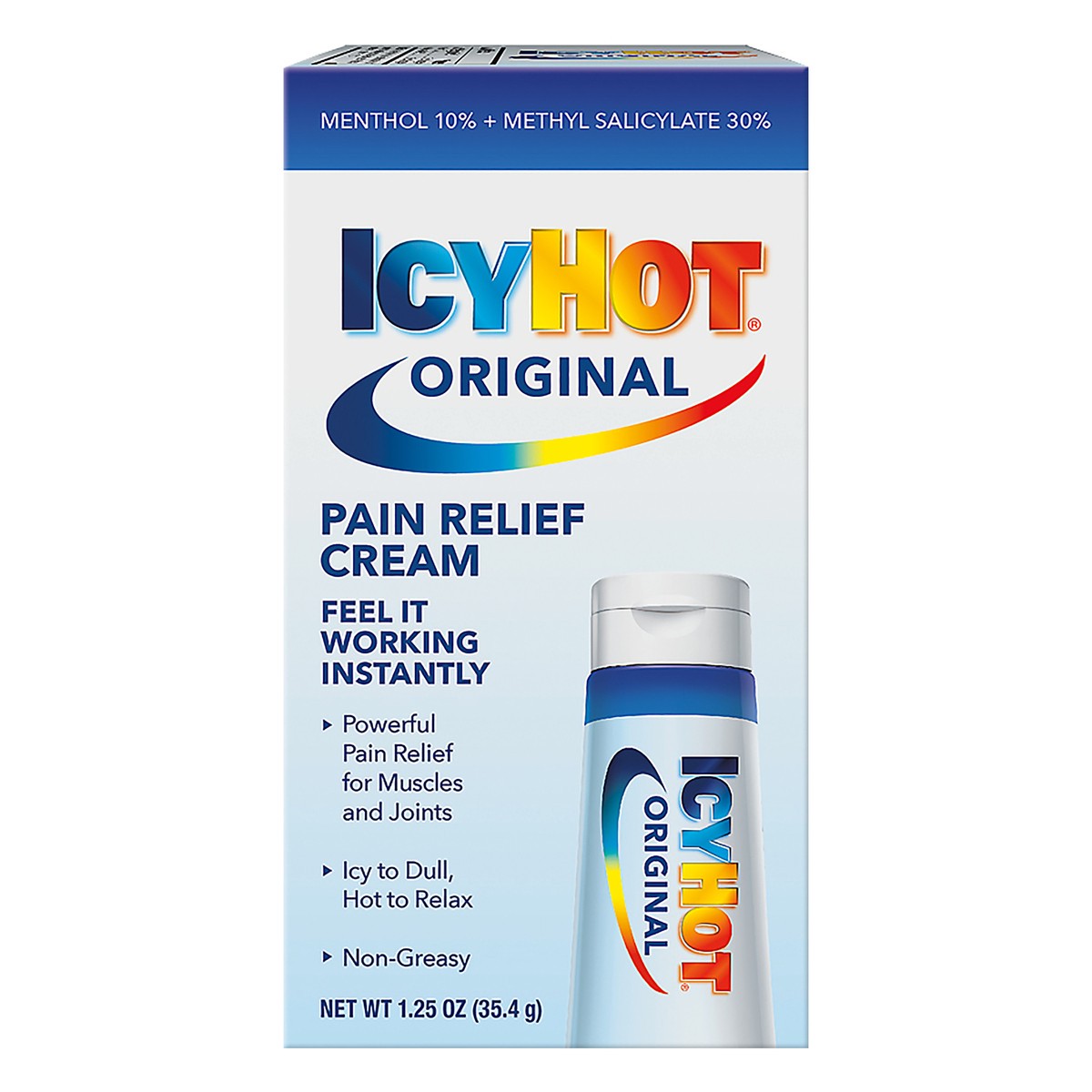 slide 1 of 7, Icy Hot Original Pain Relief Cream 1.25 oz, 1.25 oz