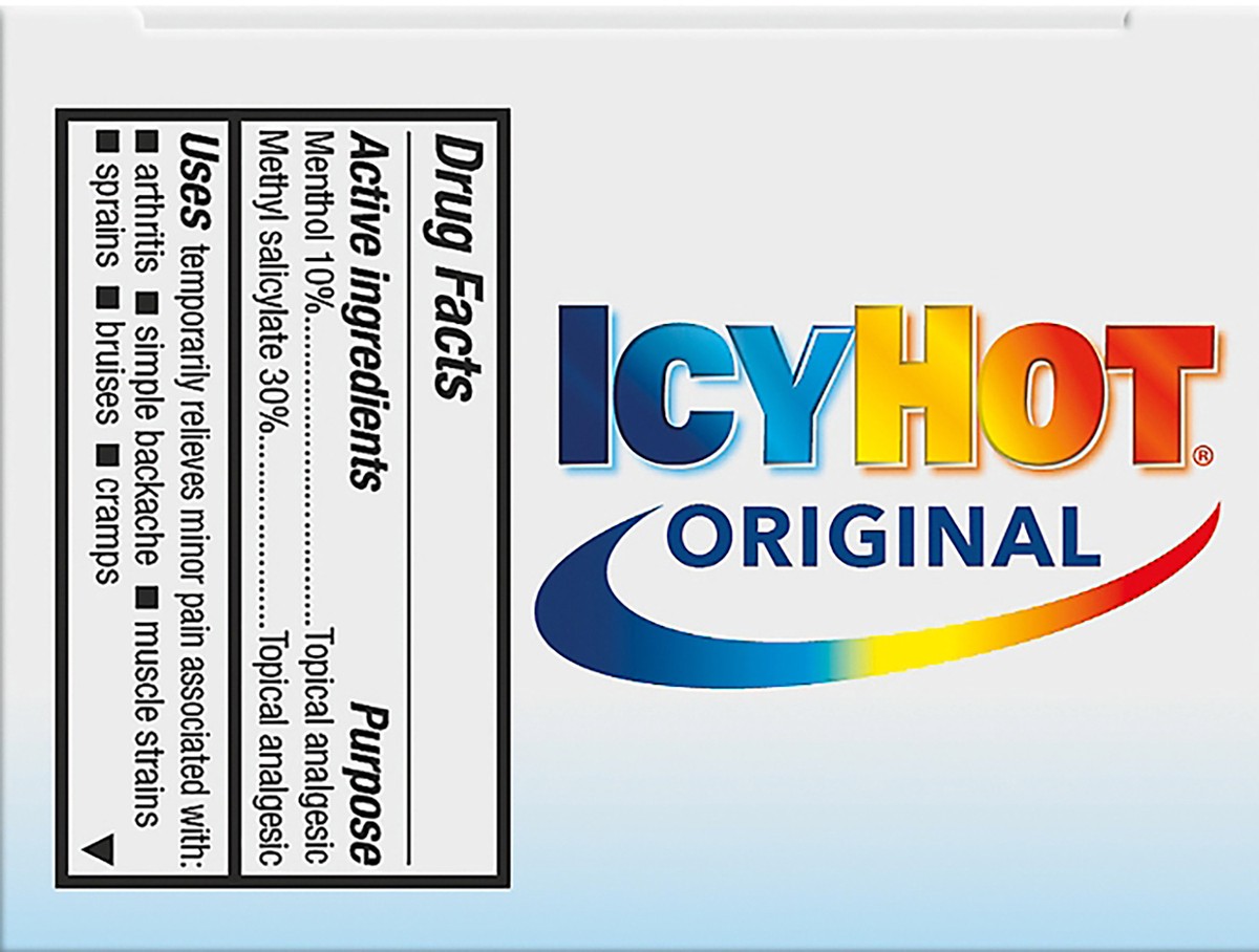 slide 7 of 7, Icy Hot Original Pain Relief Cream 1.25 oz, 1.25 oz