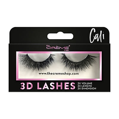 slide 1 of 1, The Crème Shop The Crme Shop 3D Lashes Faux Mink Cali, 1 ct