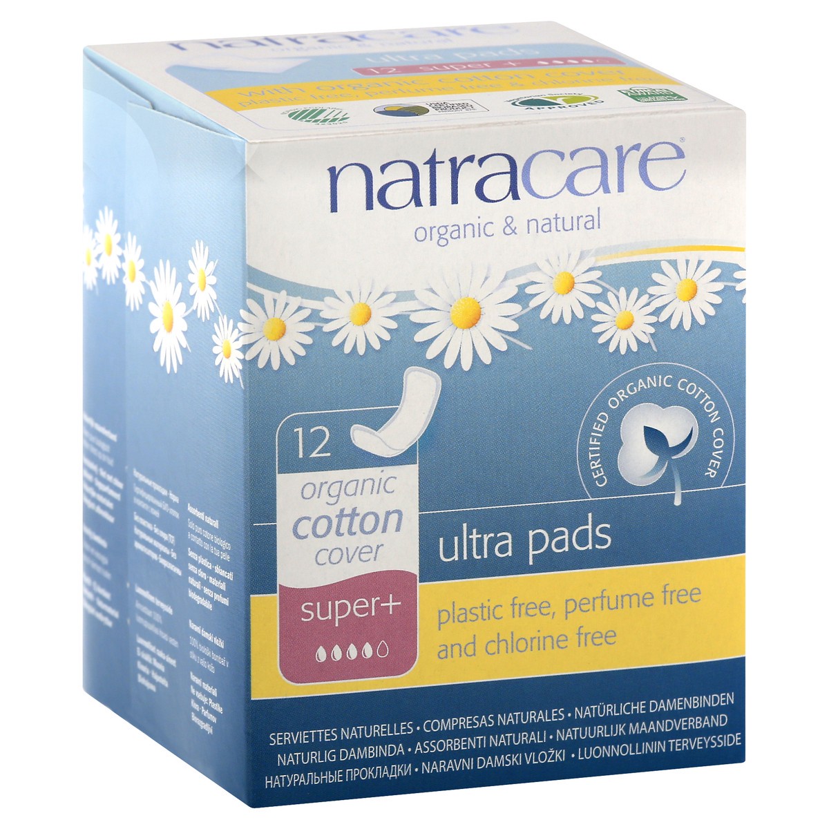 slide 10 of 11, Natracare Ultra Pads 12 ea, 12 ct