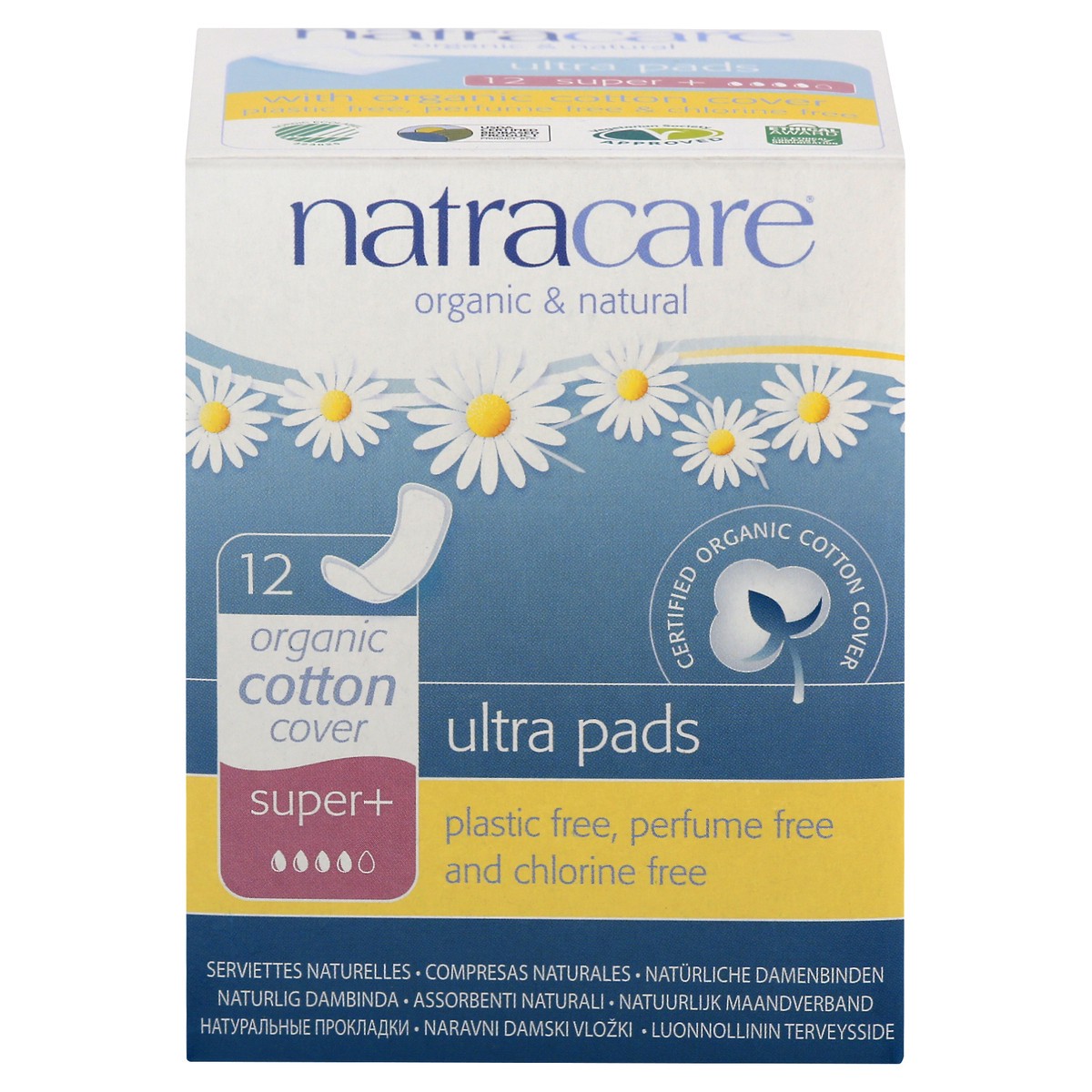 slide 1 of 11, Natracare Ultra Pads 12 ea, 12 ct