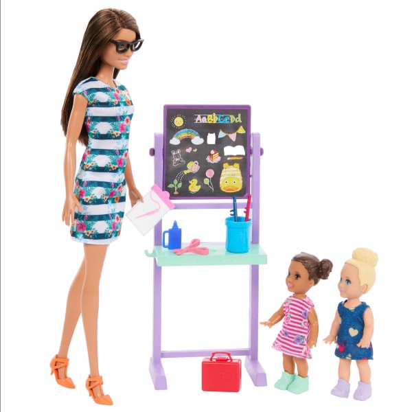 slide 3 of 25, Barbie MATTEL GAMES Barbie Preschool Playset, 1 ct