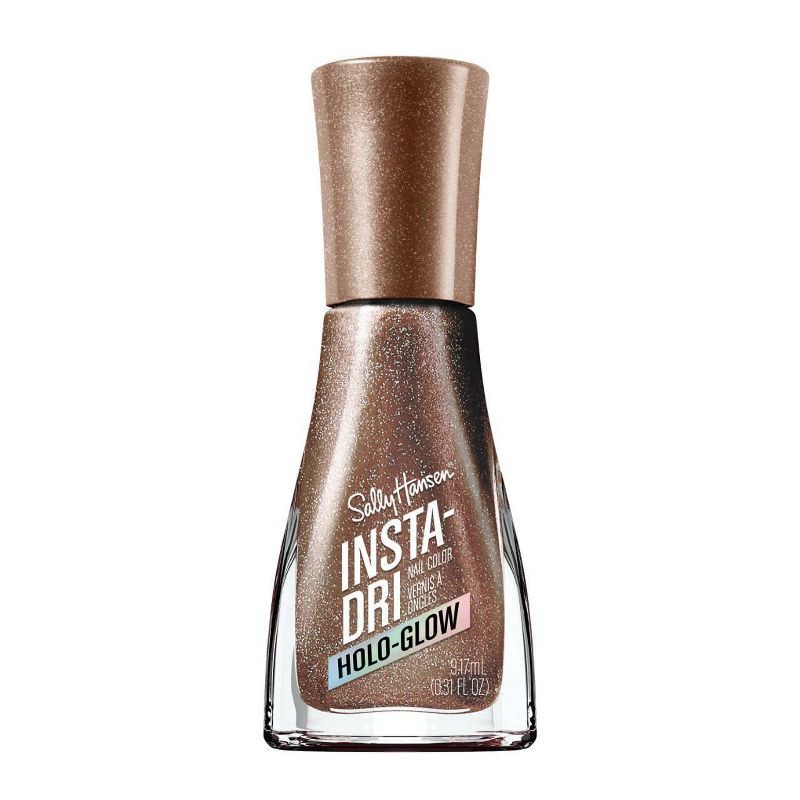 slide 1 of 13, Sally Hansen Insta-Dri Nail Polish - Holo-Glow Collection - 105 On the Glow - 0.31 fl oz, 0.31 fl oz