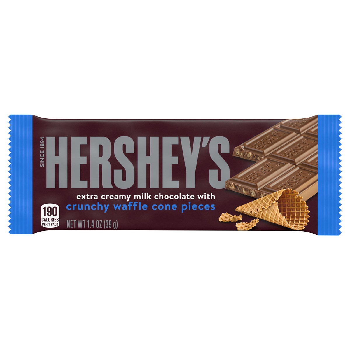 slide 3 of 8, Hershey Waffle Cone Bar, 1.4 oz