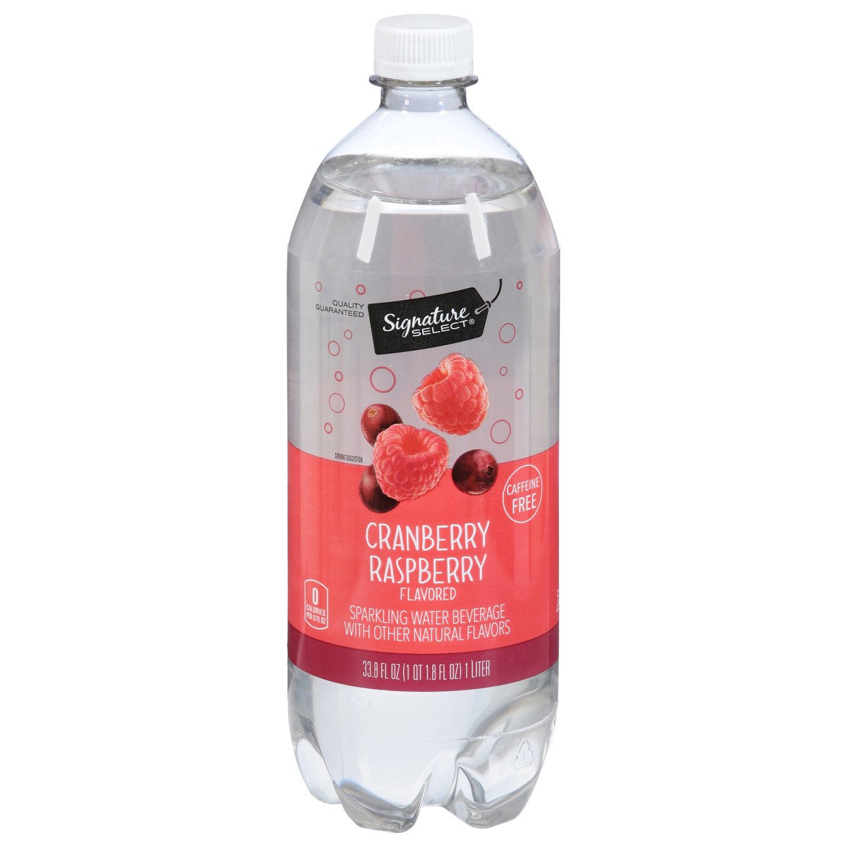 slide 3 of 11, Refreshe Signature SELECT Sparkling Water Cranberry Raspberry - 33.8 Fl. Oz., 