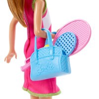slide 19 of 25, Barbie MATTEL GAMES Barbie Stacie & Chelsea Tennis Playset, 1 ct