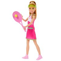 slide 12 of 25, Barbie MATTEL GAMES Barbie Stacie & Chelsea Tennis Playset, 1 ct