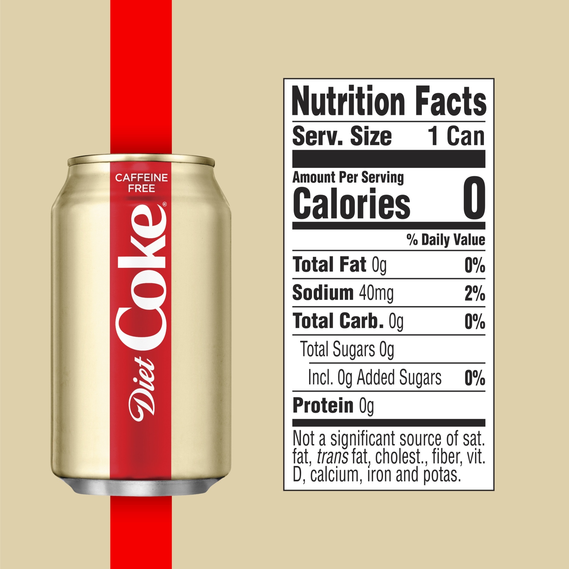 slide 5 of 8, Coca-Cola Diet Coke Caffeine Free, 12 ct