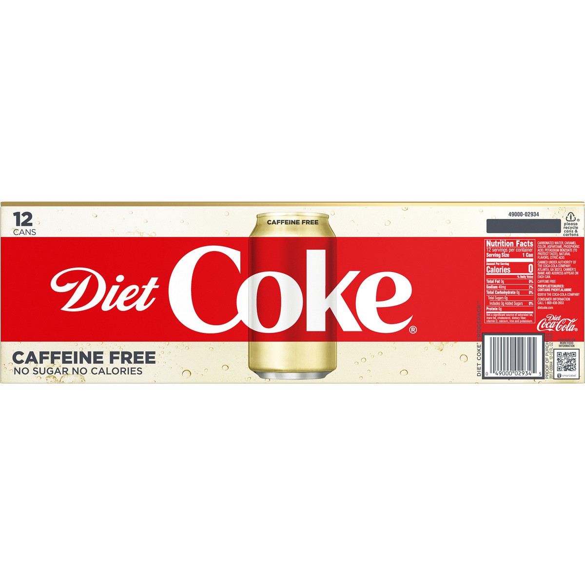 slide 5 of 9, Diet Coke Soft Drink, 12 ct