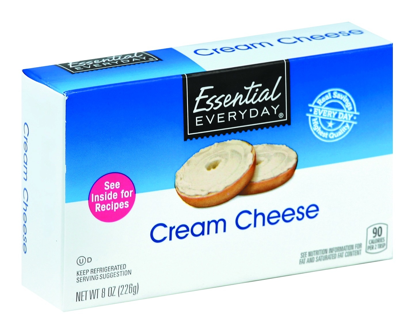Essential Everyday Cream Cheese Bar 8 oz | Shipt