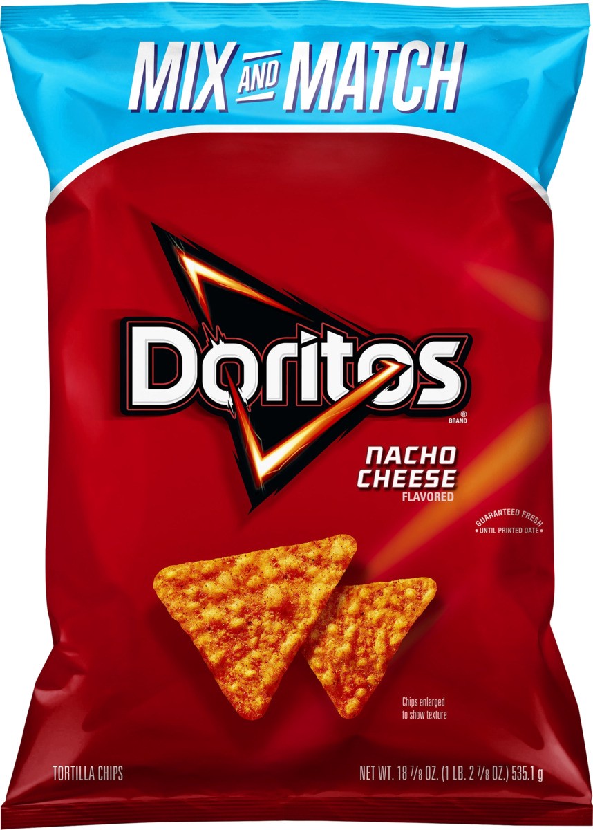 slide 2 of 7, Doritos Tortilla Chips, 18.88 oz