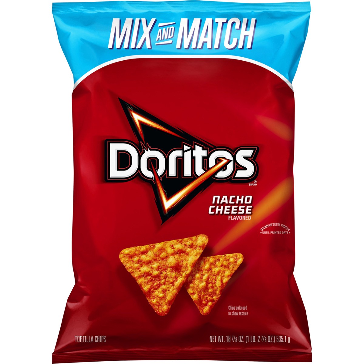 slide 1 of 7, Doritos Tortilla Chips, 18.88 oz