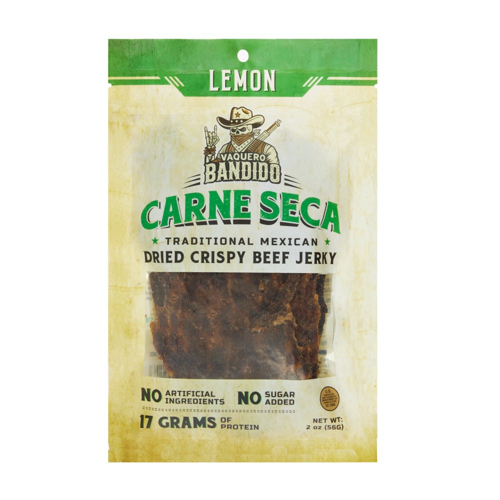 slide 1 of 1, Vaquero Bandido Carne Seca W Lemon, 2 oz