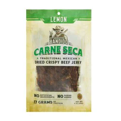 Vaquero Bandido Carne Seca with Lemon