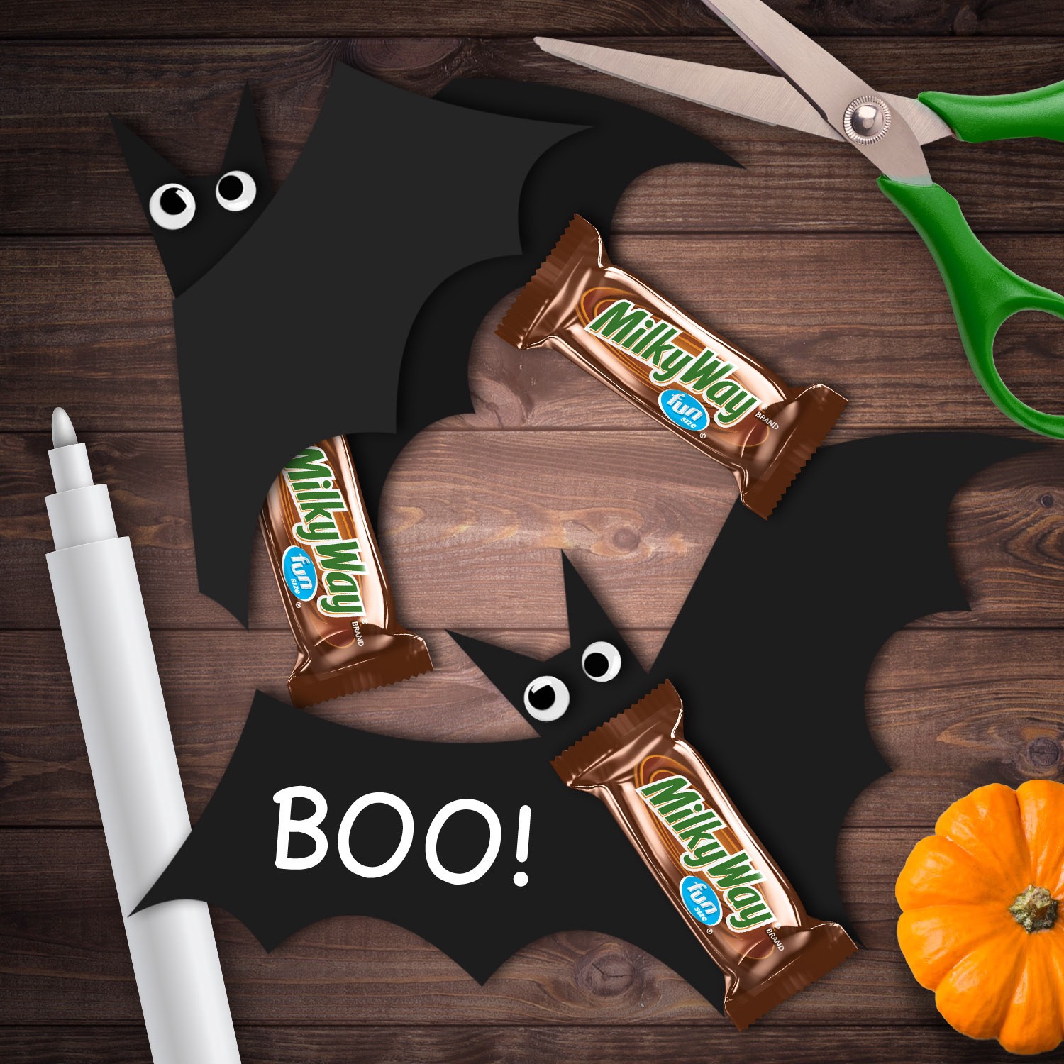 slide 8 of 8, MILKY WAY Fun Size Caramel Milk Chocolate Halloween Candy Bars - 18.47oz, 18.47 oz