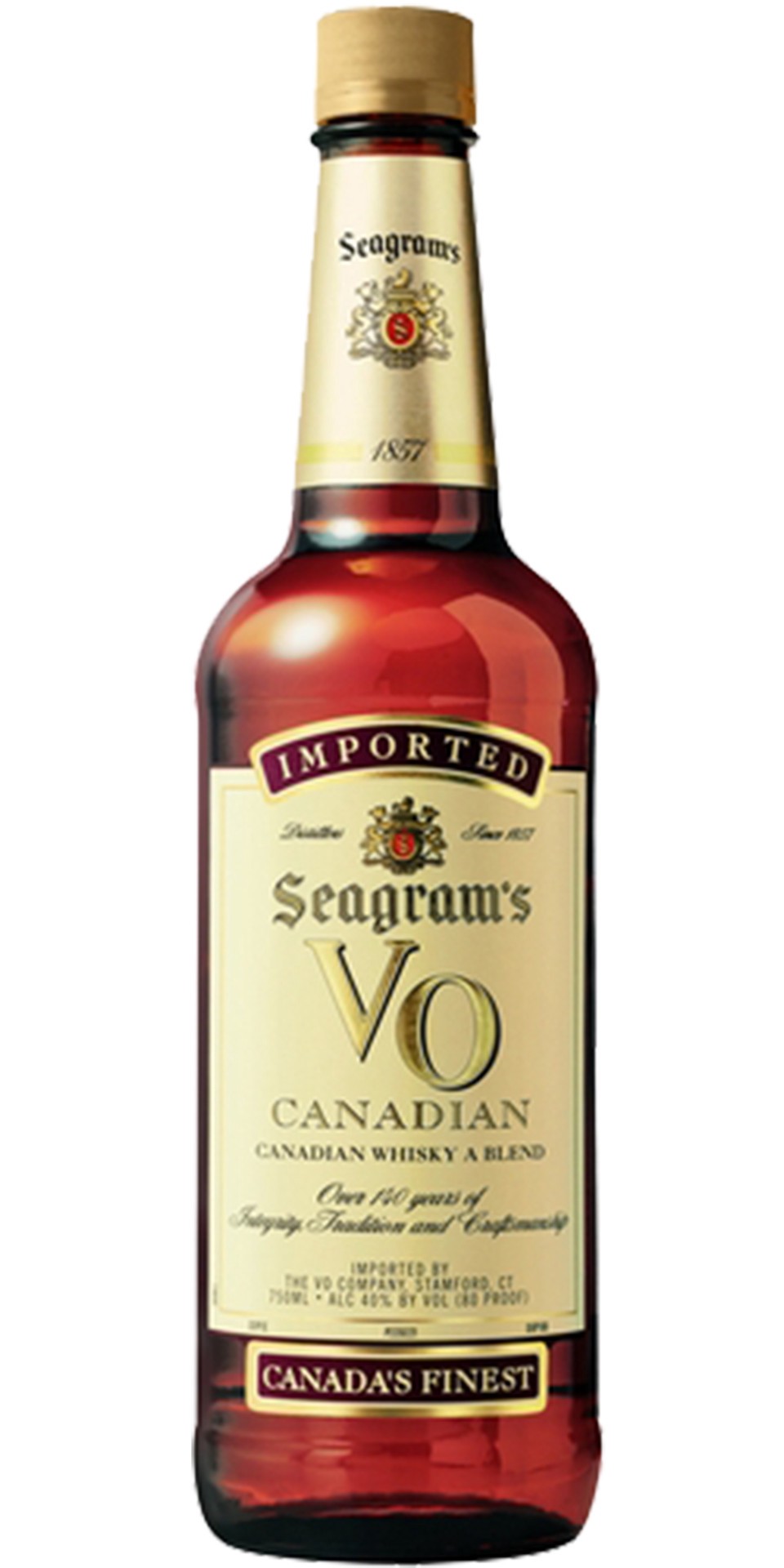 slide 1 of 3, Seagram's Canadian Whisky, 1000 liter