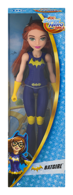 DC Super Hero Girls Batgirl Training Action Doll - With Flowing Cape & Hair Accessory