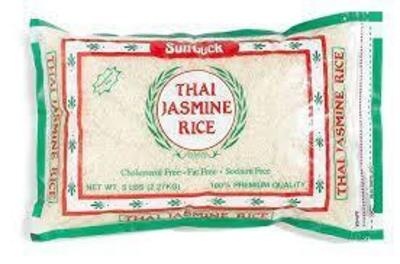 slide 1 of 1, Sun Luck Thai Jasmine Rice, 5 lb