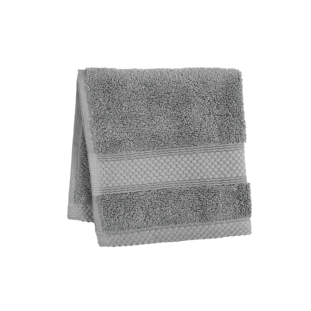 slide 1 of 1, Modavari Turkish Washcloth - Light Gray, 1 ct