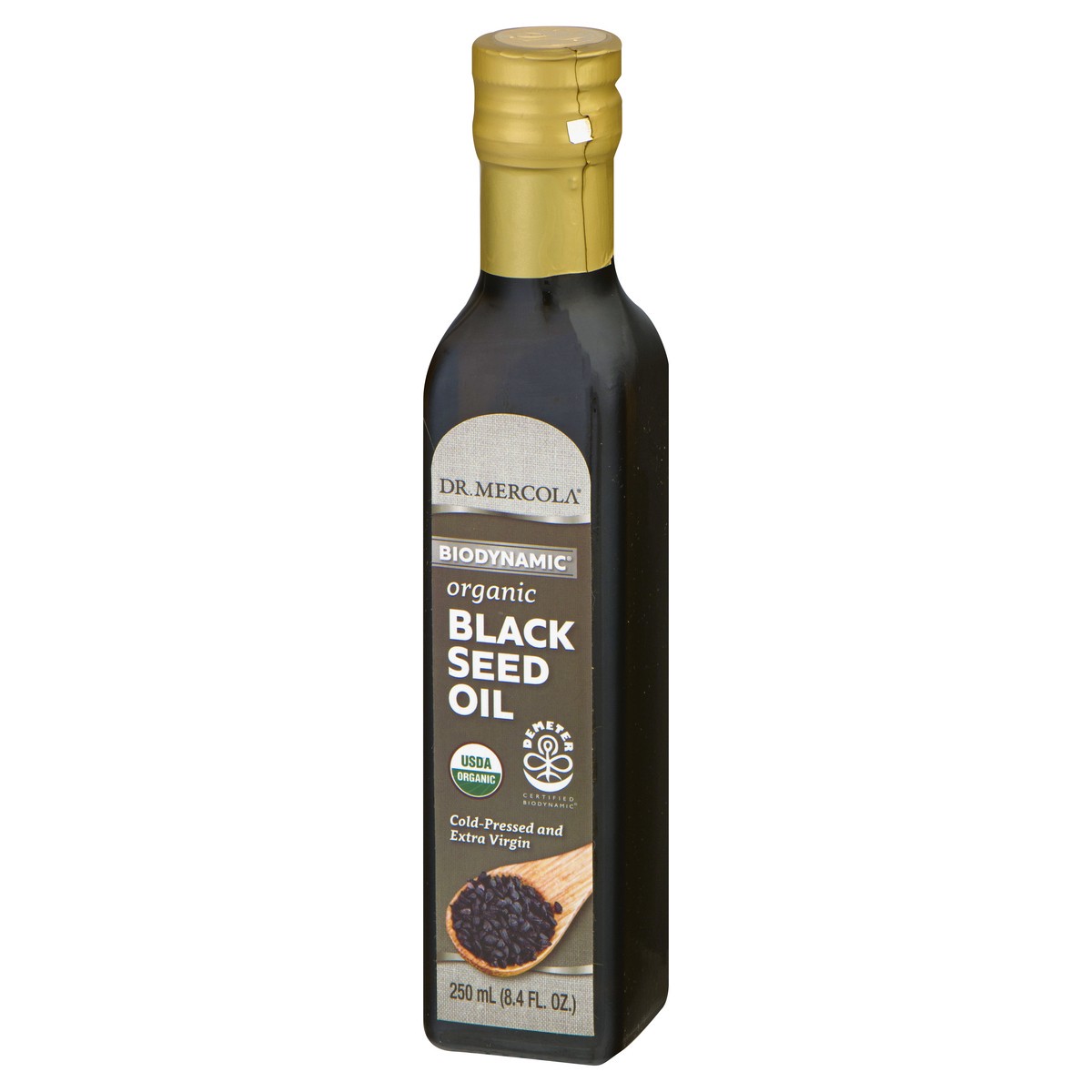 slide 8 of 9, Dr. Mercola Biodynamic Organic Black Seed Oil, 8.4 oz