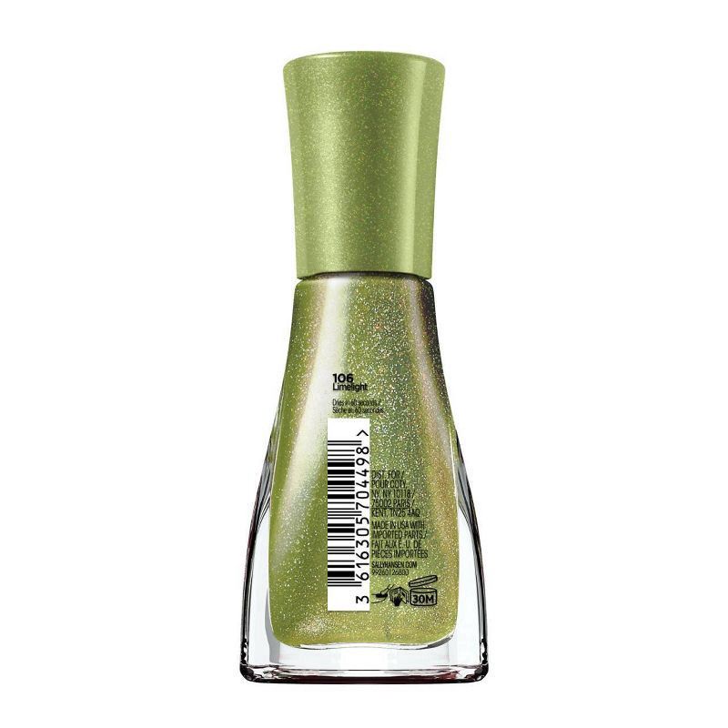 slide 12 of 13, Sally Hansen Insta-Dri Nail Polish - Holo-Glow Collection - 106 Limelight - 0.31 fl oz, 0.31 fl oz