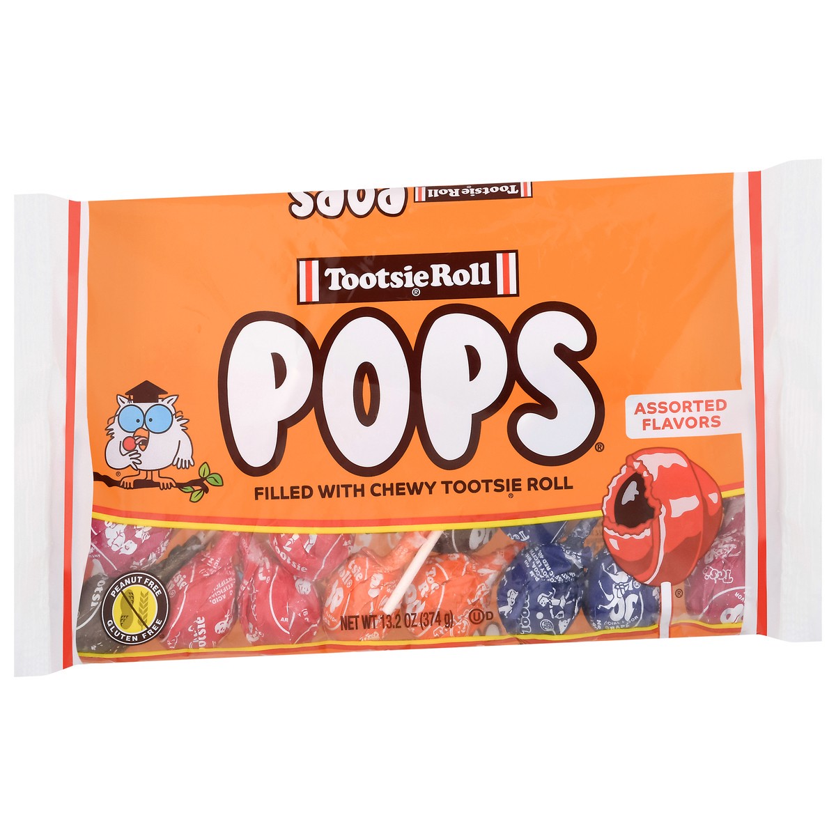 slide 8 of 9, Tootsie Roll Assorted Flavors Pops 13.2 oz, 13.2 oz