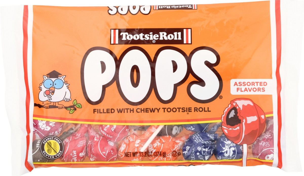 slide 5 of 9, Tootsie Roll Assorted Flavors Pops 13.2 oz, 13.2 oz