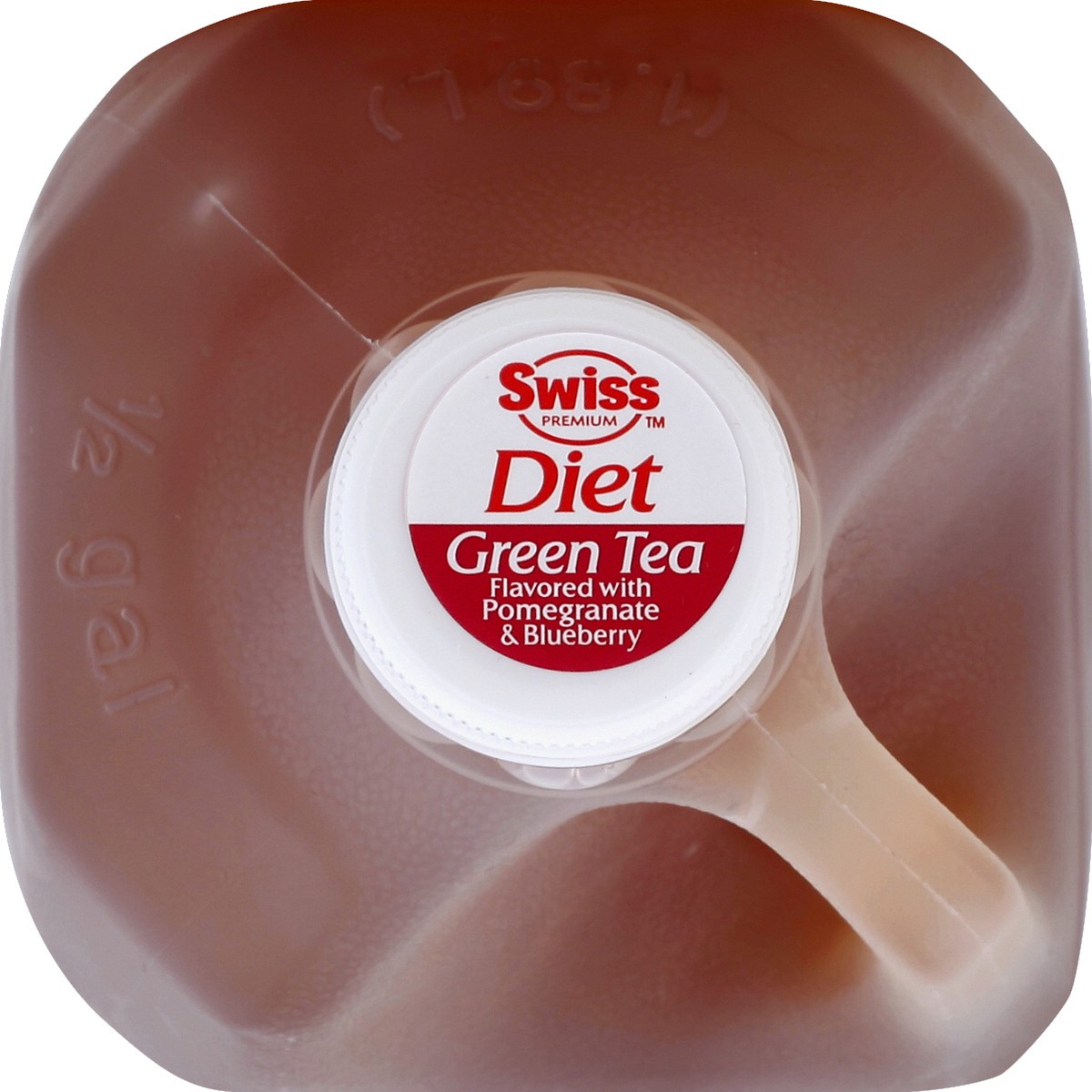 slide 4 of 4, Swiss Premium Pomegranate And Blueberry Flavored Diet Green Tea - 2 qt, 2 qt