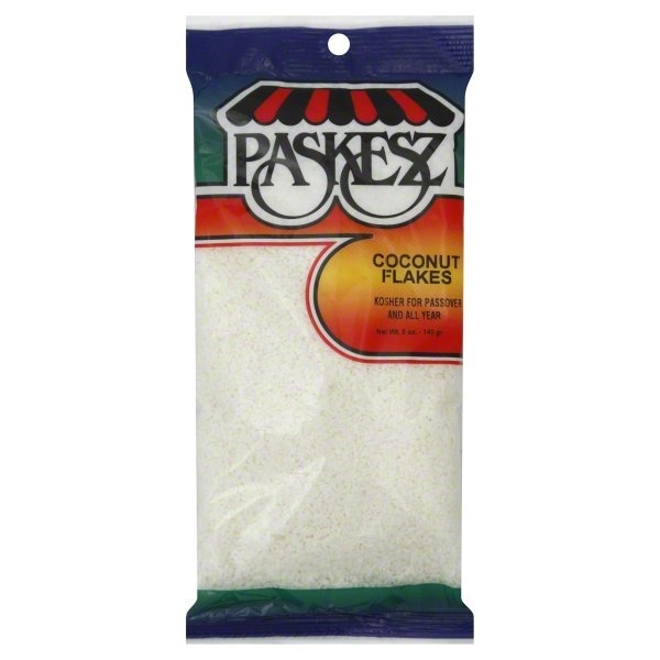slide 1 of 1, Paskesz Coconut Flakes, 5 oz