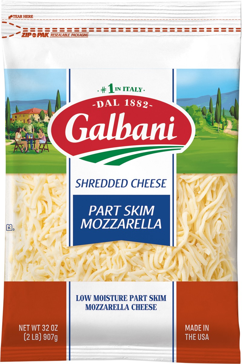 slide 4 of 7, Galbani 32oz Shredded Mozzarella Cheese, 32 oz