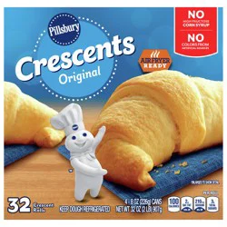 Pillsbury Crescent Rolls, Original Rolls, 32 ct., 32 oz.
