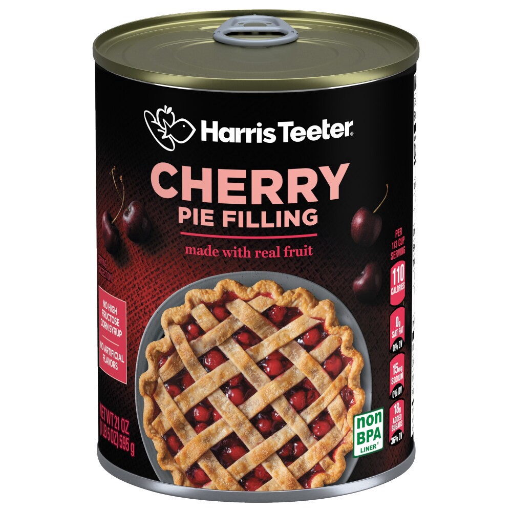 slide 3 of 3, Harris Teeter® Cherry Pie Filling, 21 oz