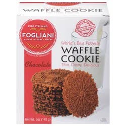 Fogliani Chocolate Waffle Cookie 5 oz