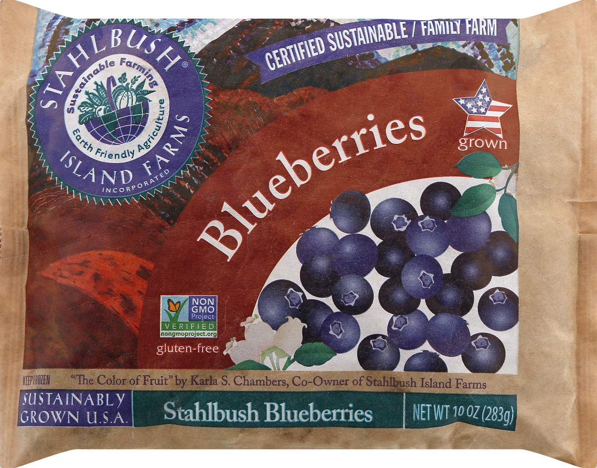 slide 1 of 9, Stahlbush Island Farms Blueberries 10 oz, 10 oz