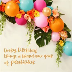 American Greetings Possibilities Birthday Greeting Card