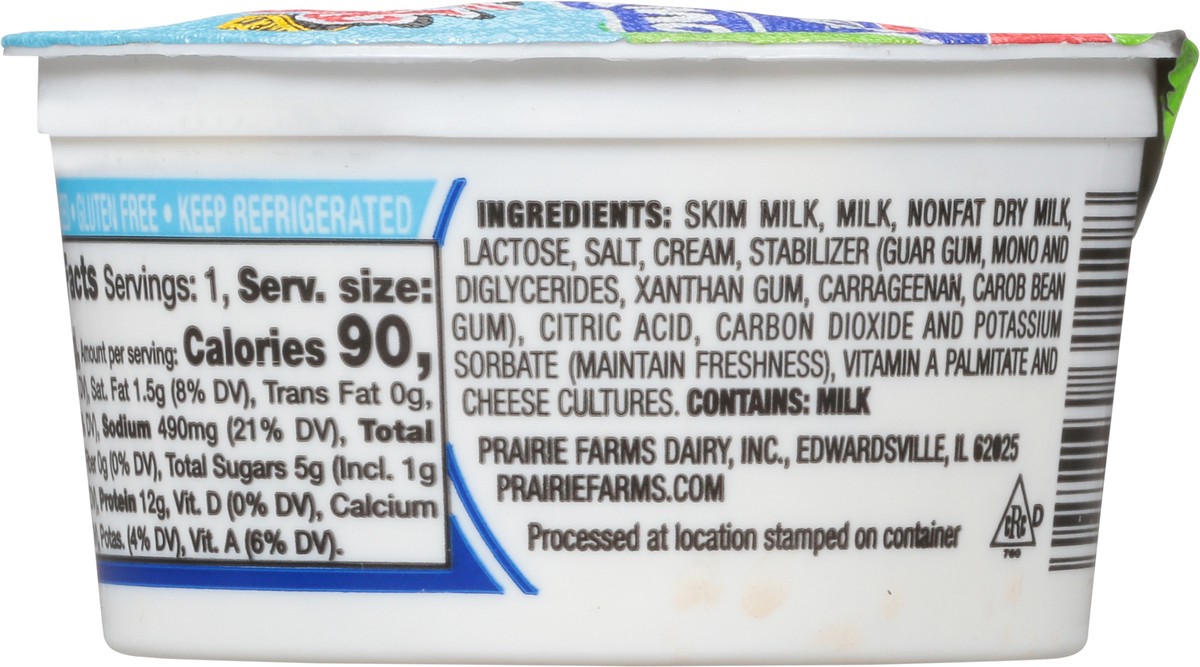 slide 4 of 9, Prairie Farms Low Fat 2% Milkfat Minimum Snack Cups Cottage Cheese 4 oz, 4 oz