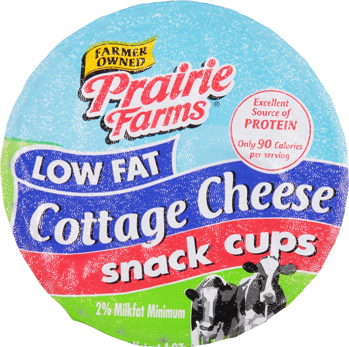 slide 3 of 9, Prairie Farms Low Fat 2% Milkfat Minimum Snack Cups Cottage Cheese 4 oz, 4 oz