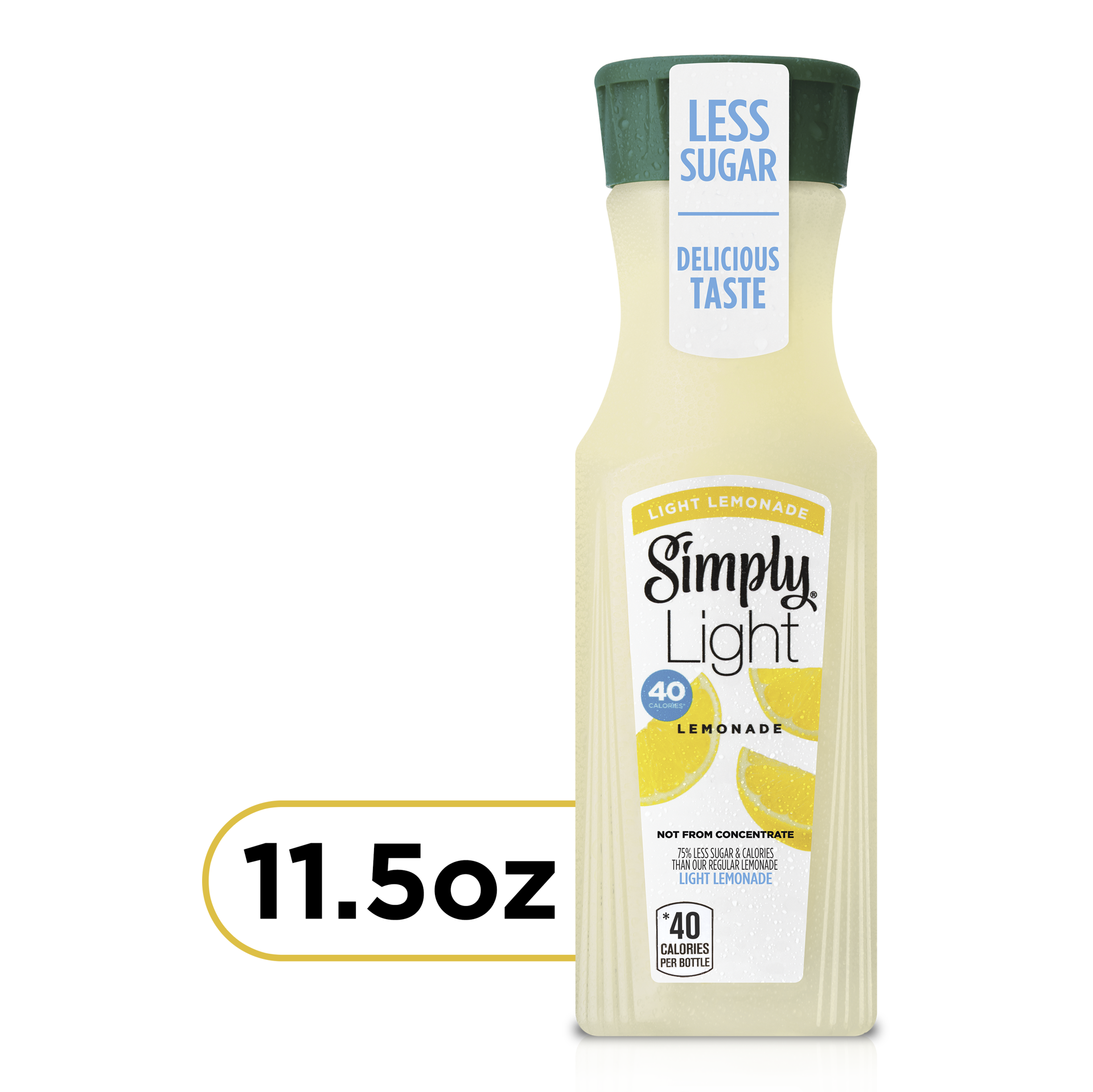 slide 1 of 7, Simply Light Lemonade Bottle- 11.50 fl oz, 11.50 fl oz