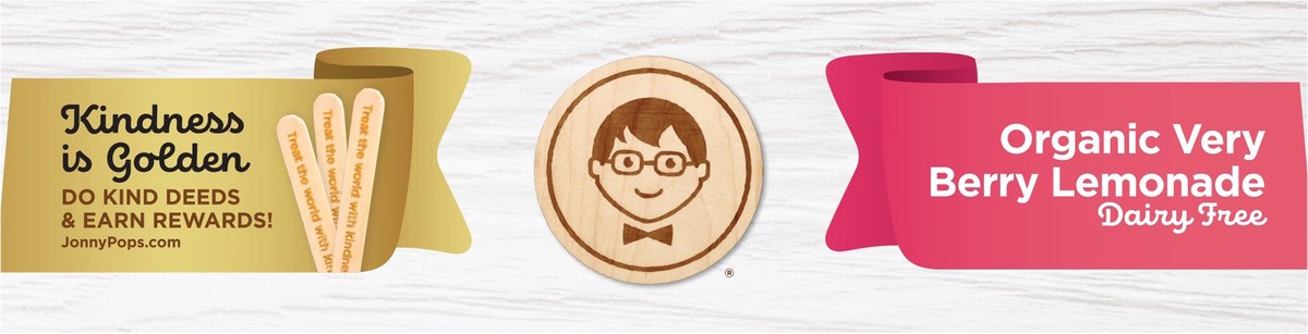 slide 11 of 12, Jonnypops Organic Very Berry Lemonade Pops, 8 ct