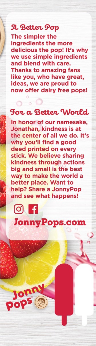 slide 3 of 12, Jonnypops Organic Very Berry Lemonade Pops, 8 ct