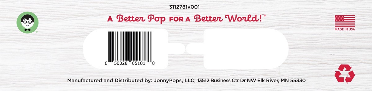 slide 6 of 12, Jonnypops Organic Very Berry Lemonade Pops, 8 ct