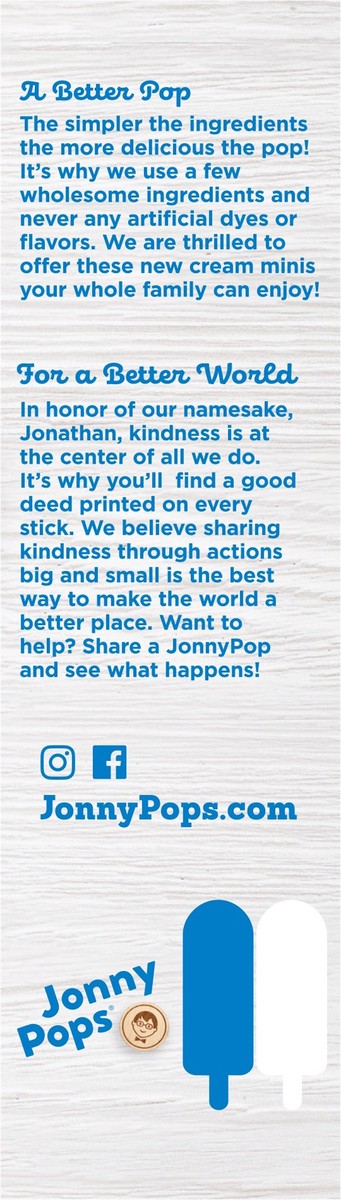 slide 12 of 12, Jonnypops Cream Minis Birthday Surprise Minis With Cream Pops, 6 ct